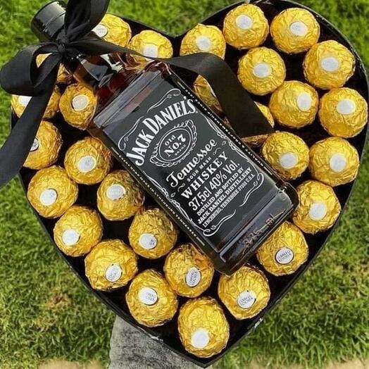 Подарочная коробка «Jack Daniel s   Ferrero Rocher
