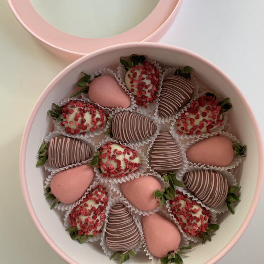 Lavadora de chocolate de fresa