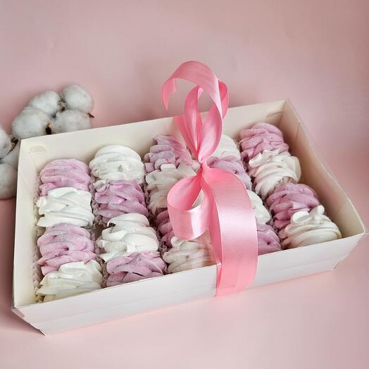 Зефир натуральный в подарок девушке