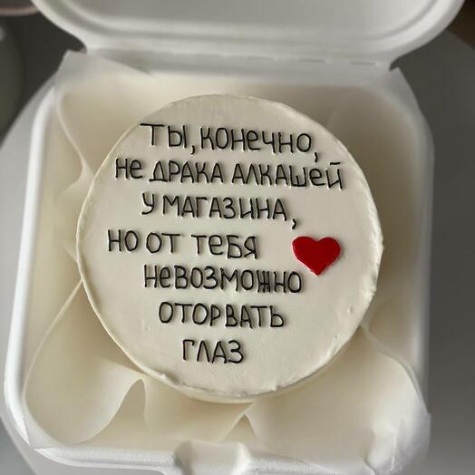 Бенто торт для девушки, подруги, коллеги