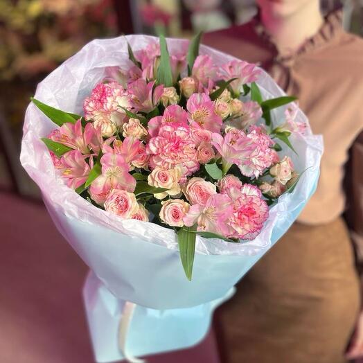 Букет "Яркий диантус" 💖