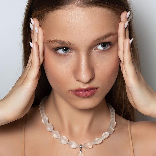 Колье матовое