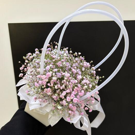 Гипсофилы в сумочке - комплимент 🌸