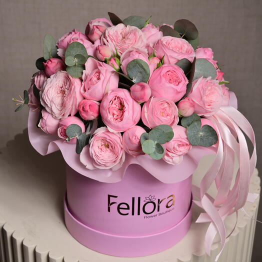 Mansfield Pink Peony Roses-3824