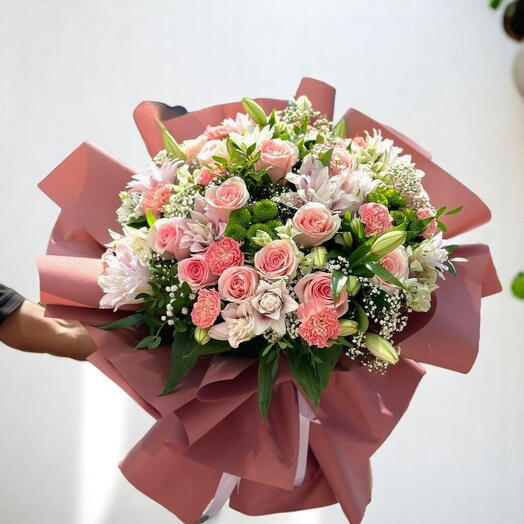 Blushing Elegance Bouquet