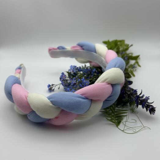 Ободок для волос "Незабудка"