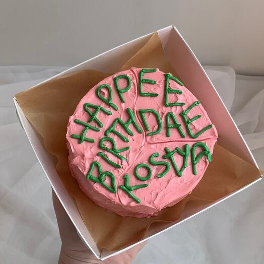 Бенто торт в стиле Гарри Поттера happee birthdae