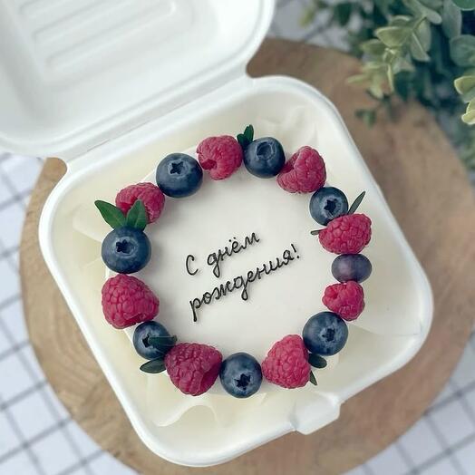 Бенто-торт "С днём рождения"