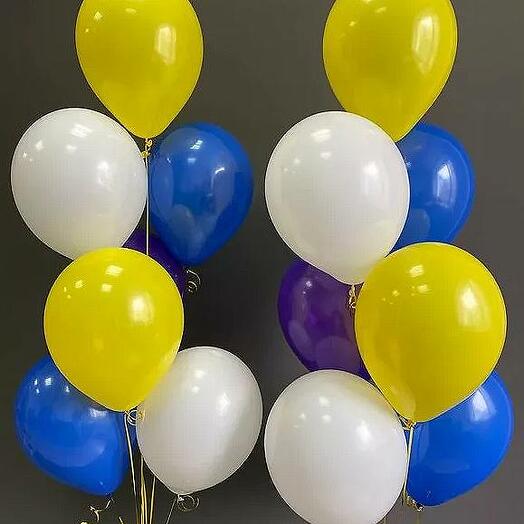 Два фонтана из шаров