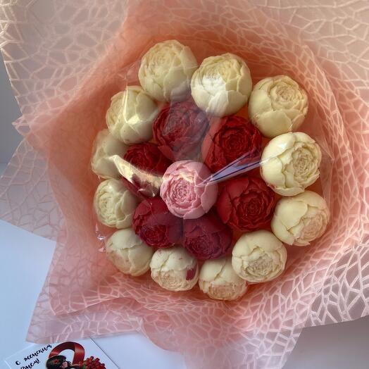 Шоколадные пионы XL