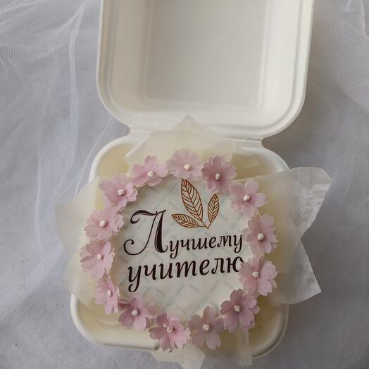 Бенто торт . лучшему учителю