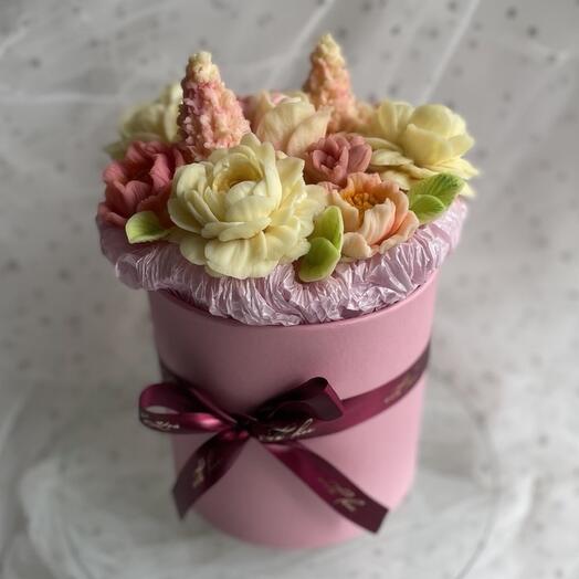 Шоколадно- Сливочных цветы