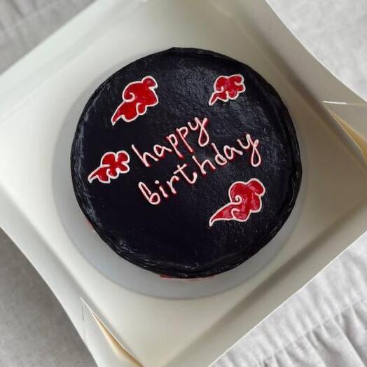 Мини бенто happy birthday черный