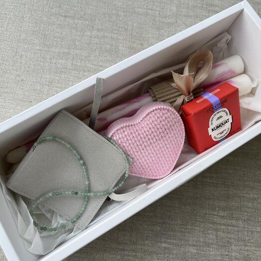 Подарочный набор со Свечками и Колье