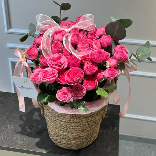 Кустовые в кашпо🌺