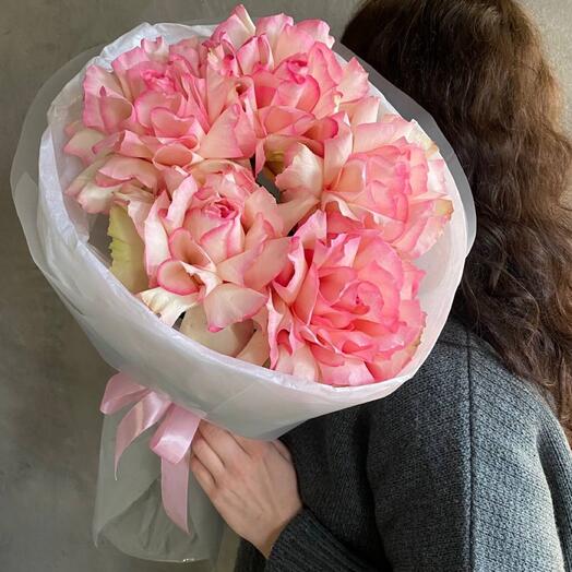 Моно из нежных французских роз S