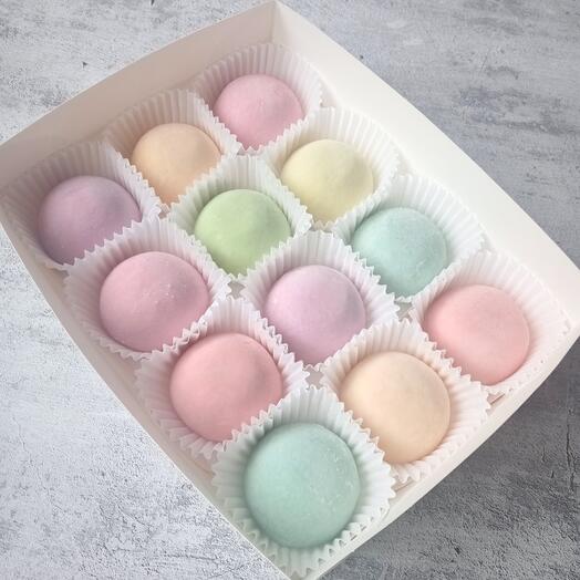 Моти, набор 12 шт ассорти, пирожное, сладкий подарок