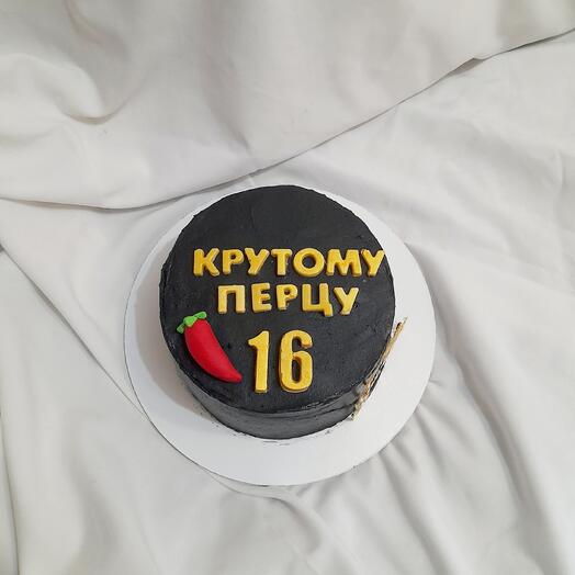 Черный торт