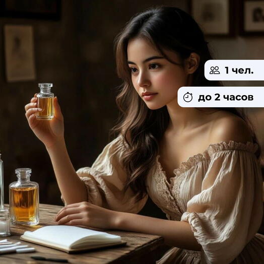 Палитра ароматов. Индивидуальный мастер-класс по созданию парфюма