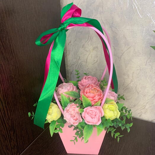 Букет из ароматного мыла Летний аромат