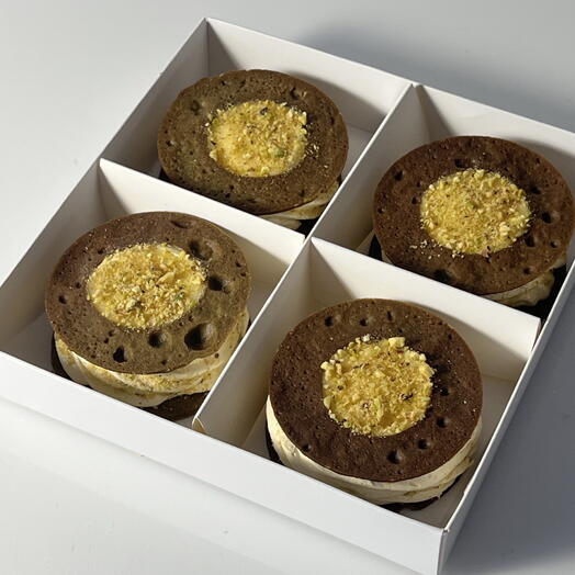 Zefir mango z matchą i cytrynowym nadzieniem