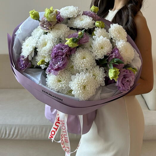 Букет «Лавандовый поцелуй»
