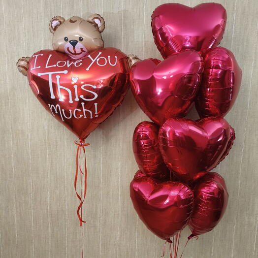 Набор Мишка с сердцем