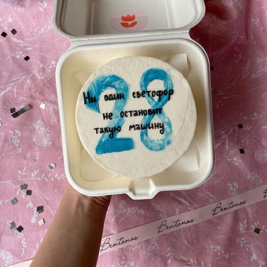 Бенто тортик Машина