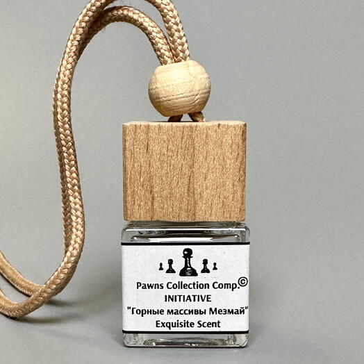 Диффузор для машины Pawns Collection ароматизатор INITIATIVE 8 мл травяные ноты и эвкалипт