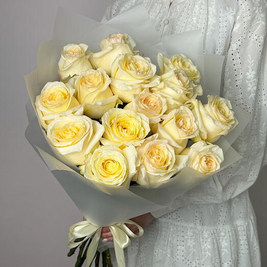 Букет Пионовидных Роз 15 шт