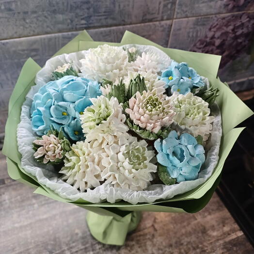 Букет из зефира