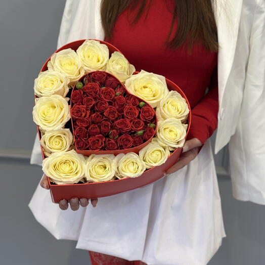 Композиция в форме сердца "PASSION"