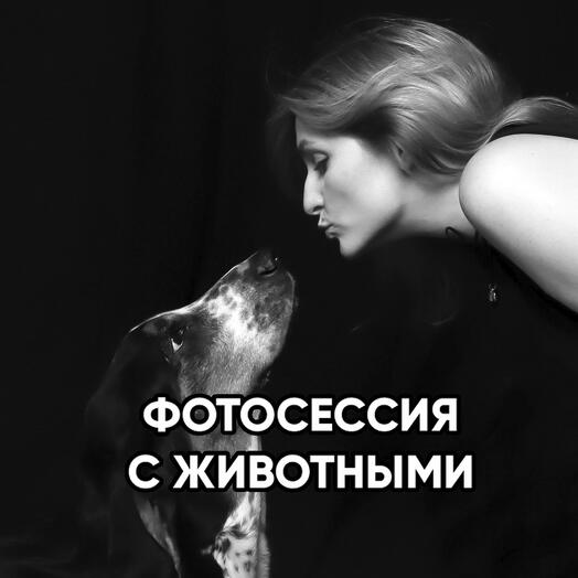 Фотосессия с любимцем