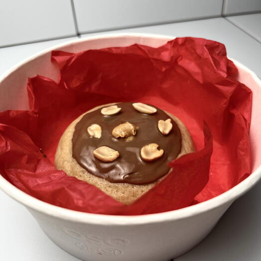 Crumble cookies «Snickers», печенье NY stile