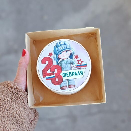 Бенто торт "23 февраля"