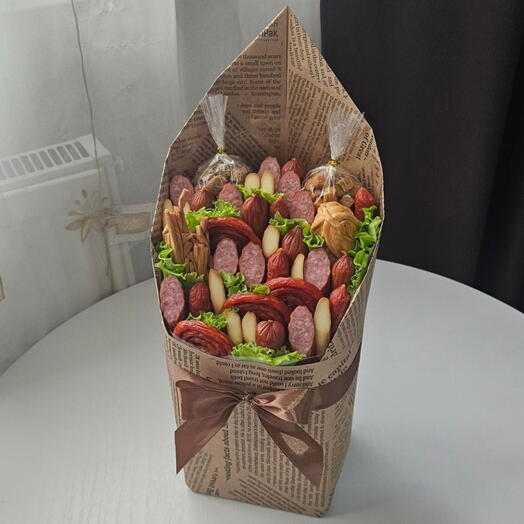 Колбасный конверт / Мужской букет