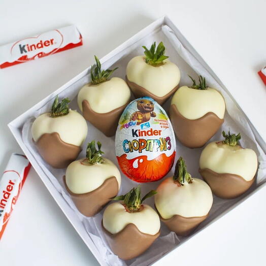 Клубника в шоколаде Kinder