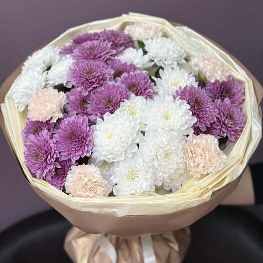 Букет сборный «Ягодный крем» 🌷