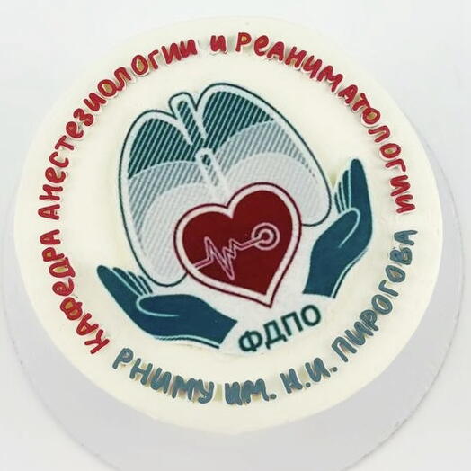 Торт корпоративный с логотипом