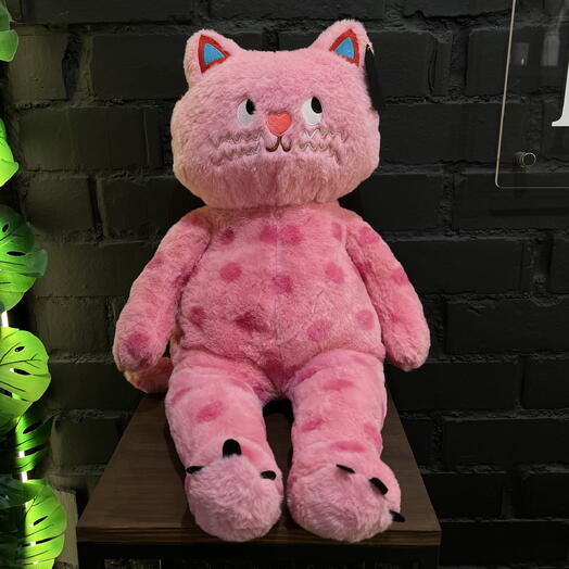 Игрушка розовый Кот