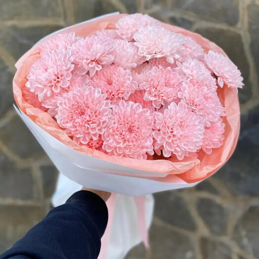 Букет из нежных хризантем 🥰