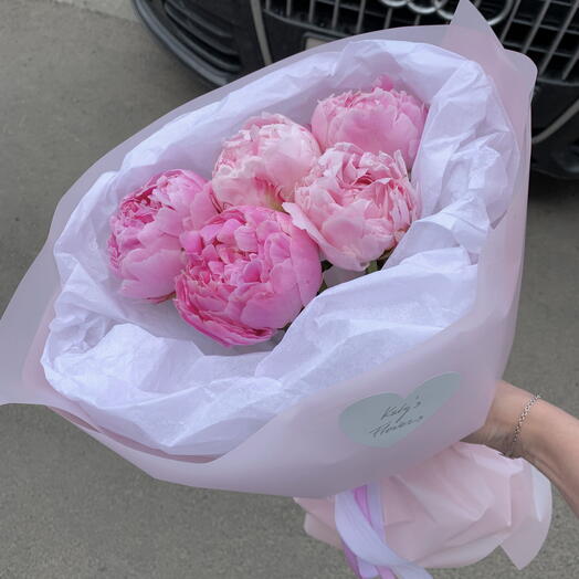 Букет из ПИОНОВ 🌸