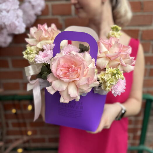 Композиция в сумочка «Космос»🔮💜