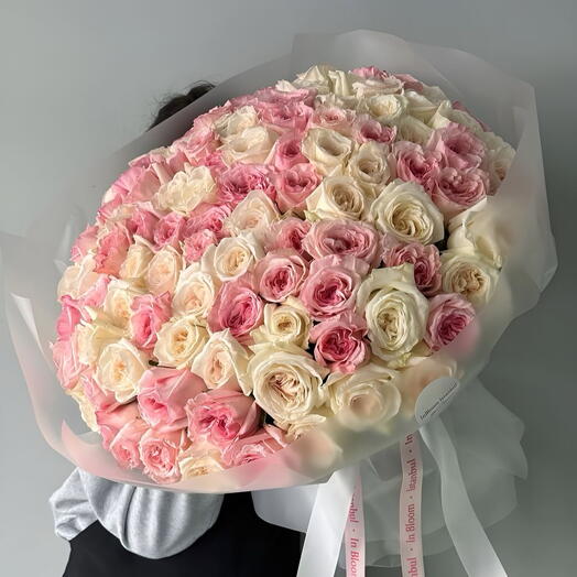 Нежный букет🌹 нежных роз