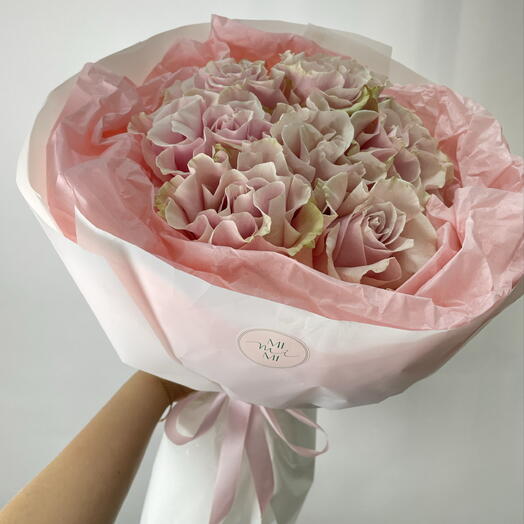 Моно букет с французскими розами 🌸🌸🌸