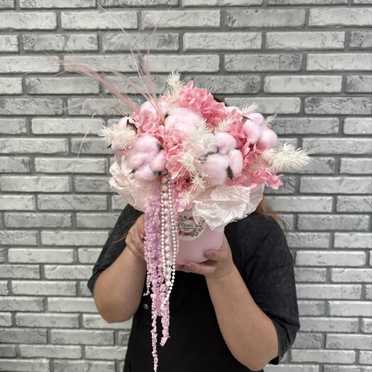 Композиция из сухоцветов 🌸