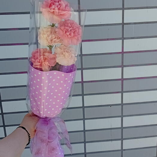 Букет гвоздик