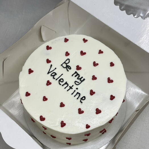 800г Бенто торт «Be my Valentine»
