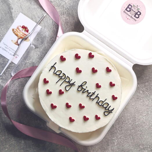 Бенто торт "Happy birthday"