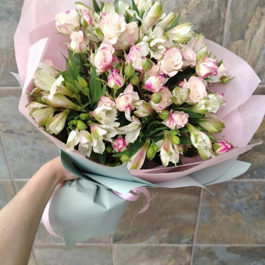 Альстромерия /Роза Кустовая